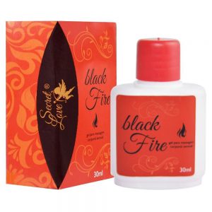 GEL TERMICO BLACK FIRE 30ML SECRET LOVE | Sex Boutique Erótica